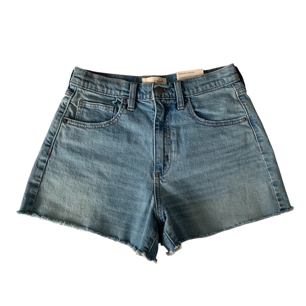 Universal Thread Womens Size 4 90s Cutoff Stretch Jean Shorts Light Wash NWT